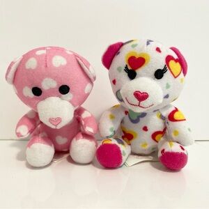 Mcdonald's 2012 Build A Bear Friendship Read Teddy Endless Hugs BAB Mini 3” Toy